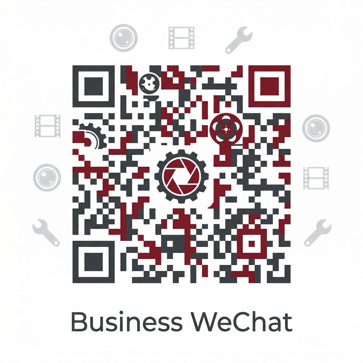 抖音风商务二维码