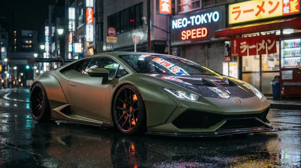 抖音风 - 超跑改装视频展示