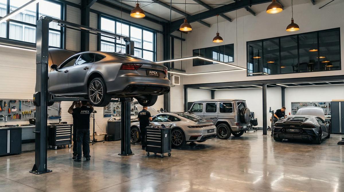 抖音风 - 修车改装工坊视频